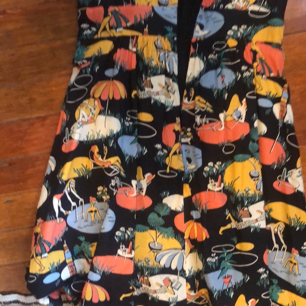 1950’s style summer cocktail dress 🍸☀️ - Picture 4 of 4